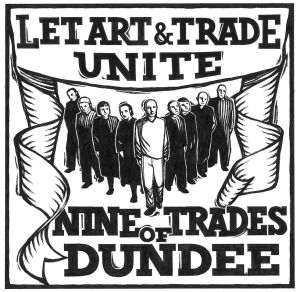 Nine Trades of Dundee logo: Simon Manfield / Sarah Tripp